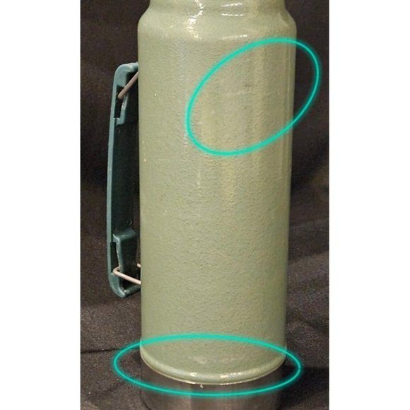 Stanley Aladdin Green 1.1 Quart/1 Liter Vacuum Bottle (2d1) - Picture 11 of 12